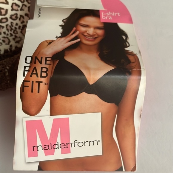 Maiden form One Tab Fit, size 36A, leopard print w/ brown lace, new - Picture 3 of 7